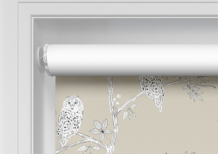 Treetop Owls, Feather Brown - Twist&Fit Roller Blind - Image 10